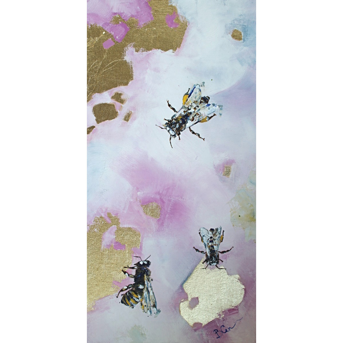 2Gold-painting-with-bees