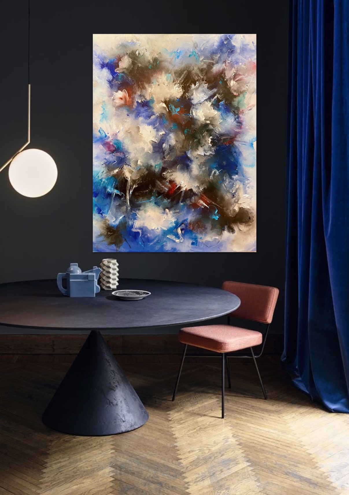 Evening Skyline _ Vera Tsepkova Вера Цепкова (2)